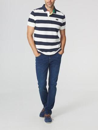 Polo homme SERGOPOL manches courtes 100% coton Grenade