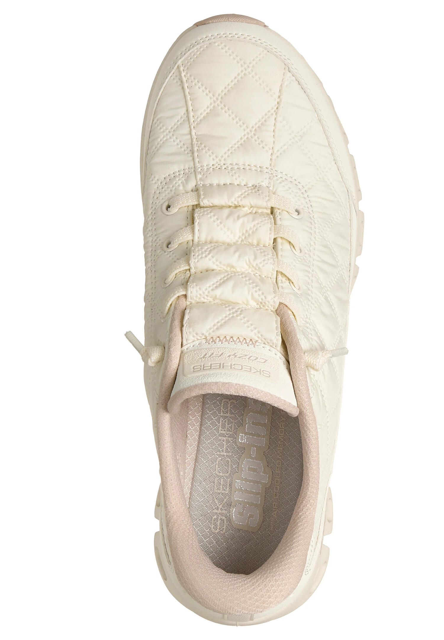 Skechers Damen Slip-ins Glide-Step Cozy Fit Sneaker At Ease 104556 OFWT 3/7
