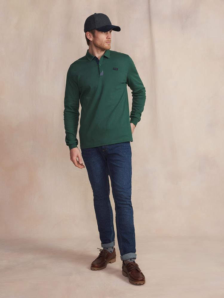Polo manches longues homme VALONPOL Trèfle 3/5