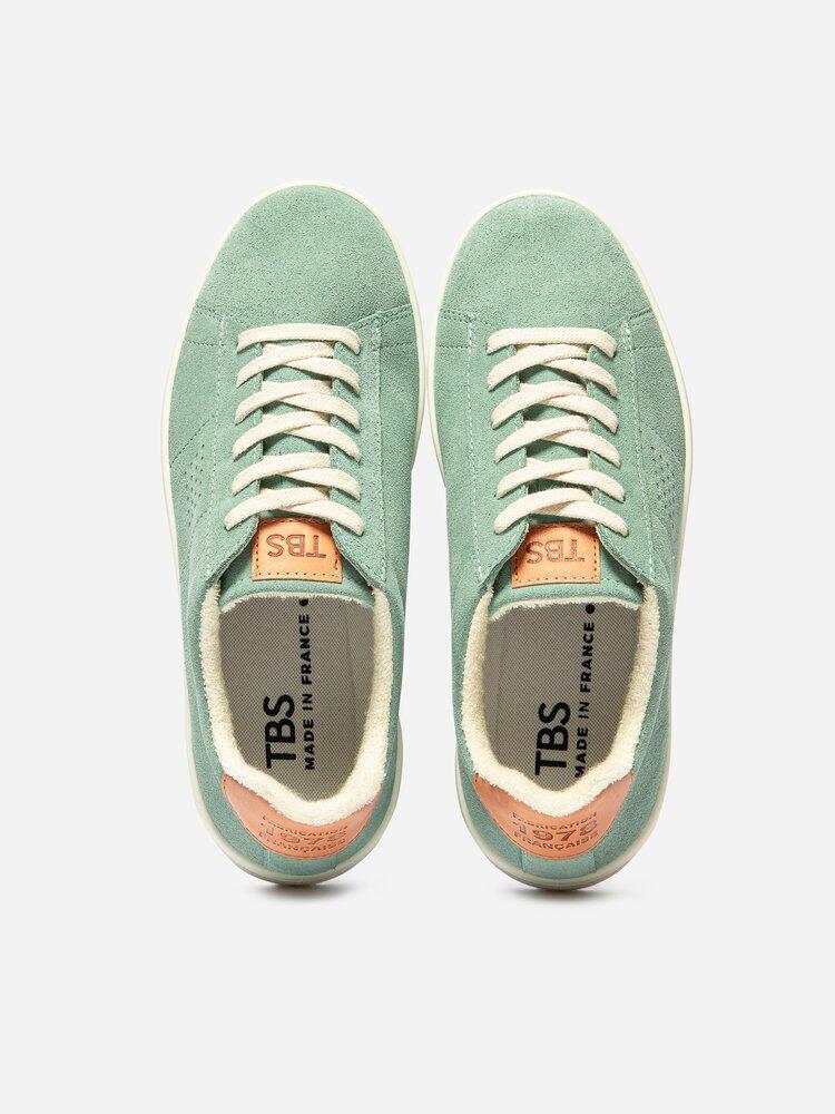 Zapatillas Verdes de Mujer TBS Mascon 3/7