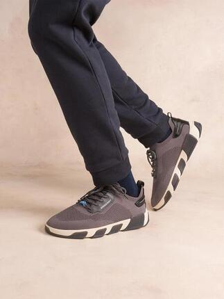 Chaussures de running homme JAZIWAT gris foncé