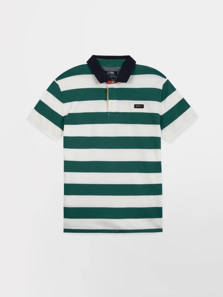 Polo manches courtes homme SERGOPOL Cactus - coupe slim, col polo 5/5