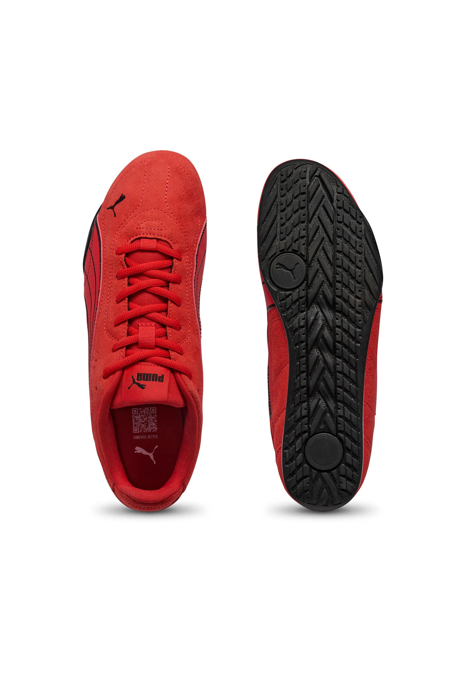 Puma CATCH SD Unisex Sneaker Sportschuhe Schuhe 402681 07 Red-Black 5/7