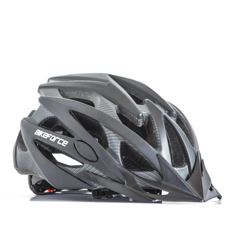 Cască Bikeforce CHINOOK, gri-carbon, 55-58 cm.