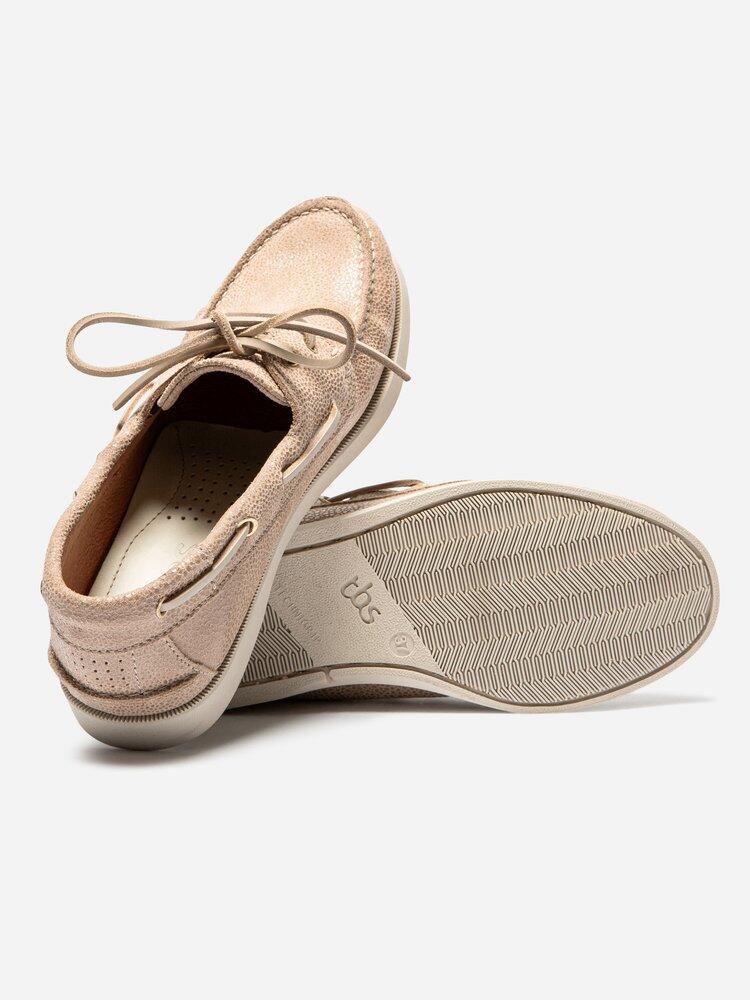 Chaussures bateau Femme - PHENISE Champagne 4/5