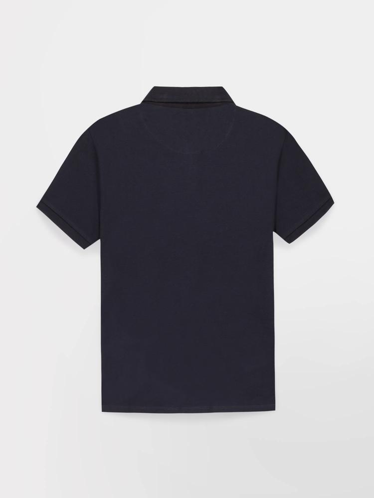 Polo manches courtes femme LEYLAPOL - Marine 5/5