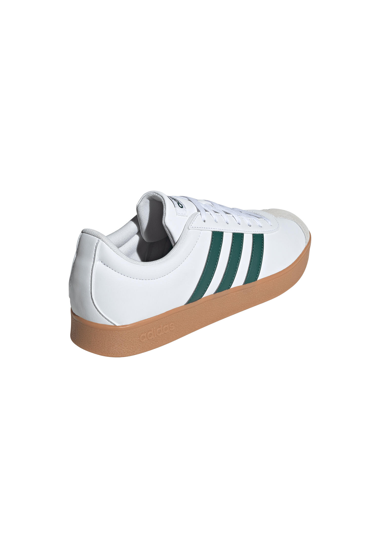 Adidas Herren VL COURT Base Sneaker Schuhe Leder ID3710 Cloud White / Green 3/7