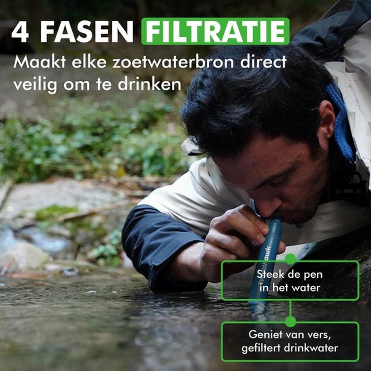 Filtre à eau à paille filtrante, capacité 1000 L 7/7