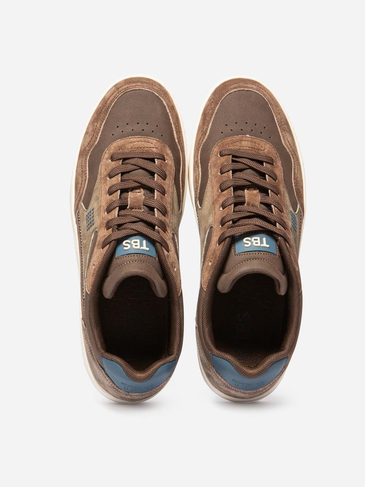 Baskets Homme ALMERIO Multico Choco 3/4