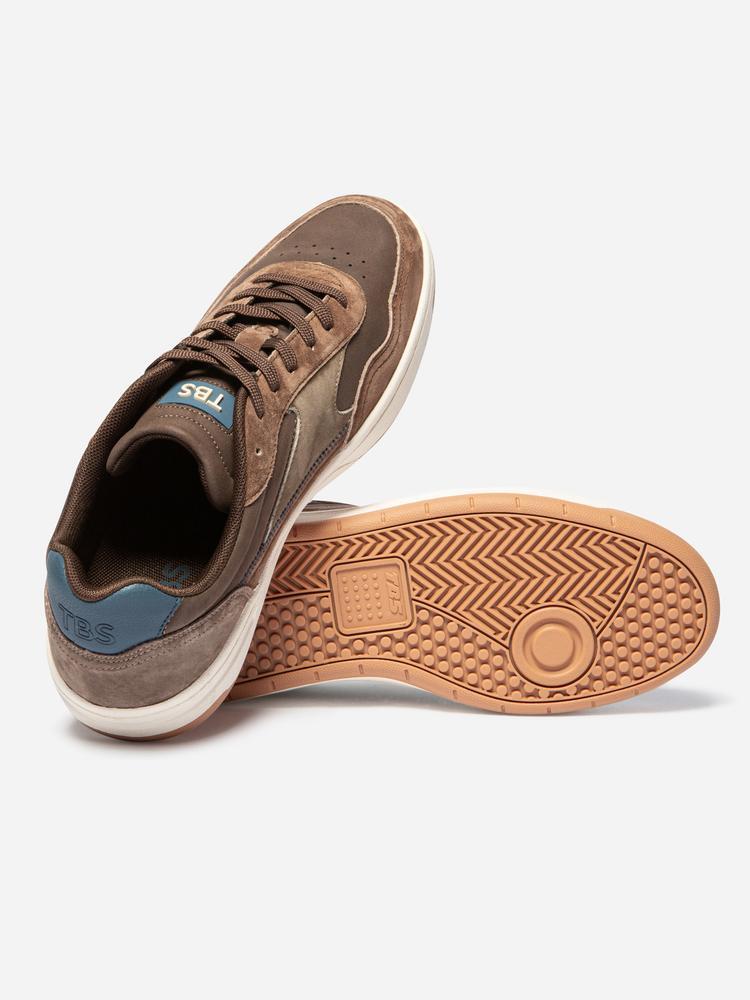 Baskets Homme ALMERIO Multico Choco 4/4