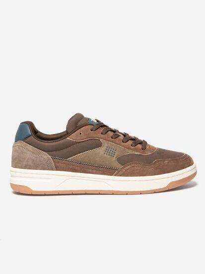Baskets homme ALMERIO Multico Choco