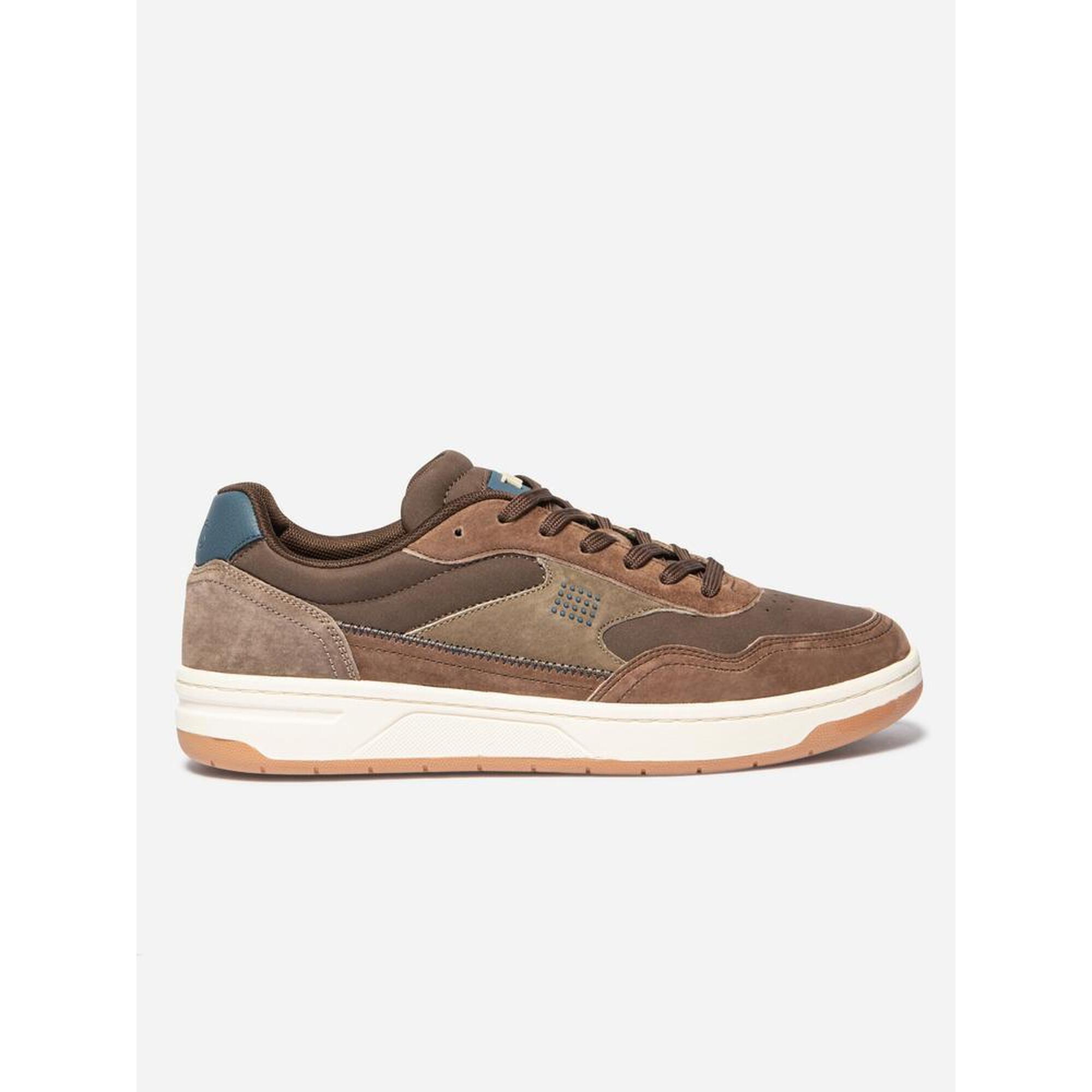 Tbs - Baskets Homme 1973 Almerio Multico Choco Marron - Baskets - Marron - Decathlon