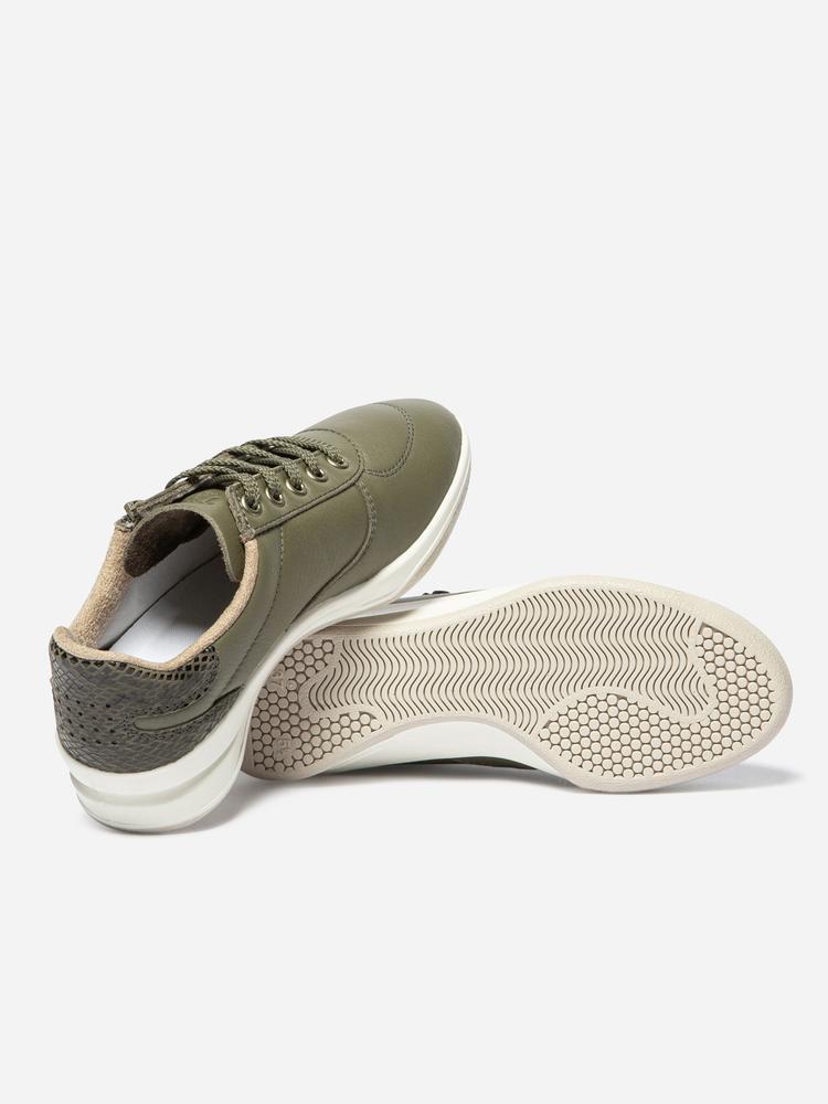 Baskets made in France Femme - BRAZIP2 Kaki 4/5