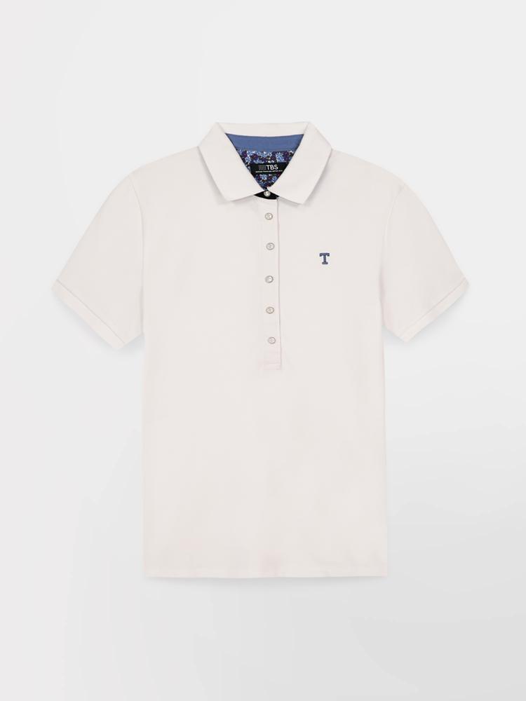 Polo manches courtes femme LEYLAPOL Arctique 3/5