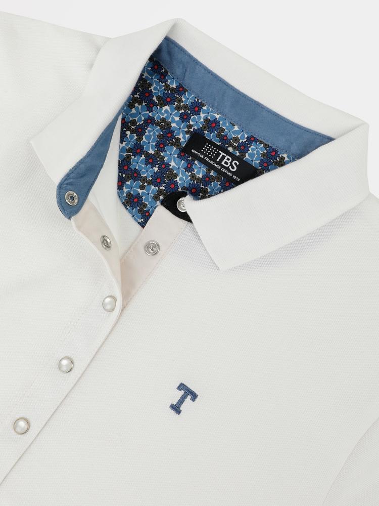 Polo manches courtes femme LEYLAPOL Arctique 5/5