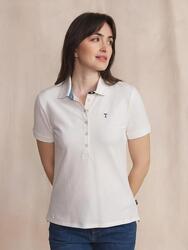 Polo manches courtes femme LEYLAPOL Arctique