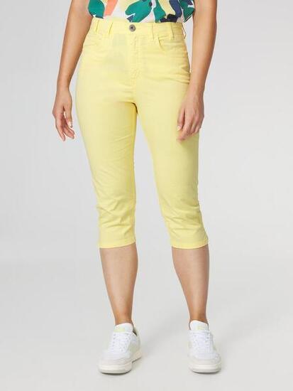 Corsaire SANTACOR Citron - ceinture semi-élastique 97% coton