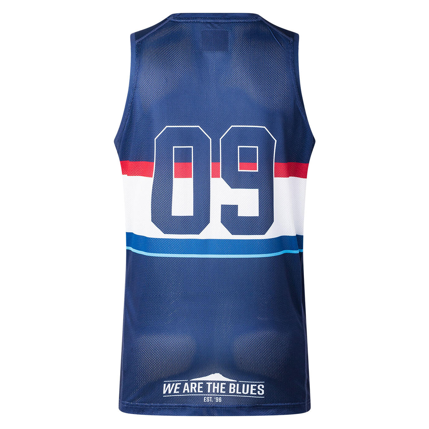 Top d'allenamento Blues Pro Training Super Rugby Bleu 2/7