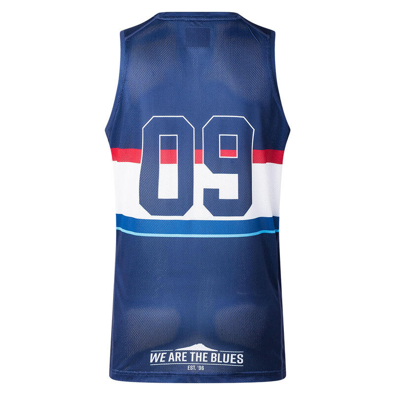 Top de antrenament Blues Pro Training Super Rugby Bleu
