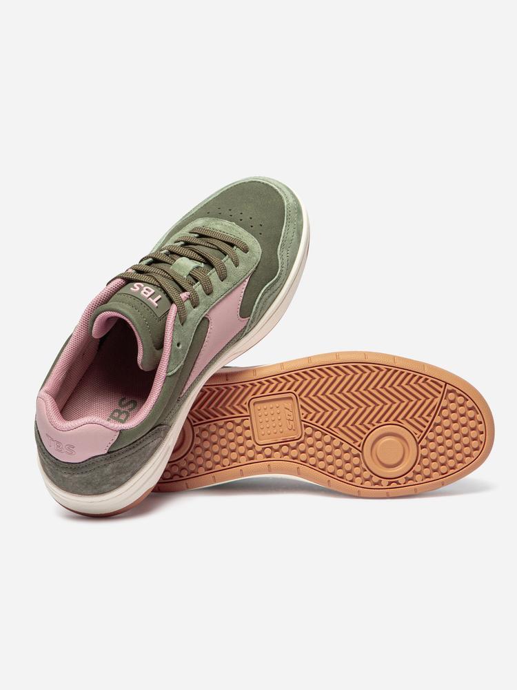Baskets femme ALMERIA Lierre / Lilas 4/4