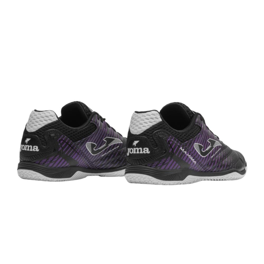 Joma Máxima 2631 Black Fuchsia Indoor – Sapatilhas de futebol de salão para adul 3/6
