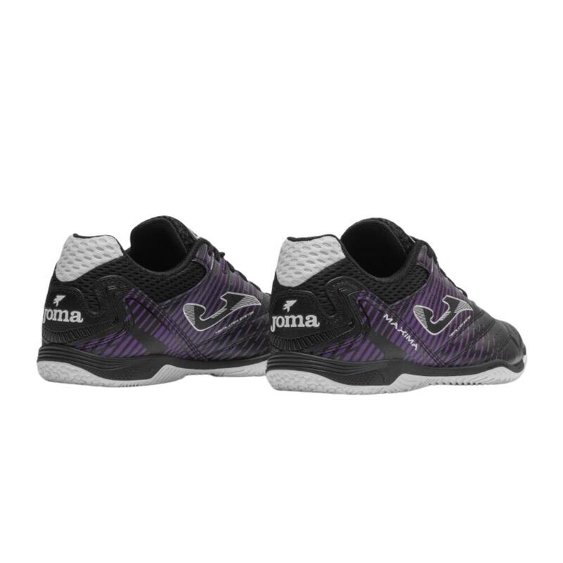 Zapatillas Fútbol Sala Hombre Máxima 2631 Negro Ligera-MAXS2631IN