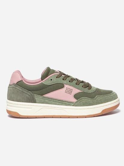 Baskets femme 1973 - ALMERIA Lierre / Lilas