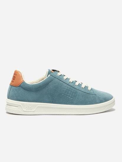 Baskets - Lifestyle - Femme - Cuir, Lacets - FELICIE - Bleu