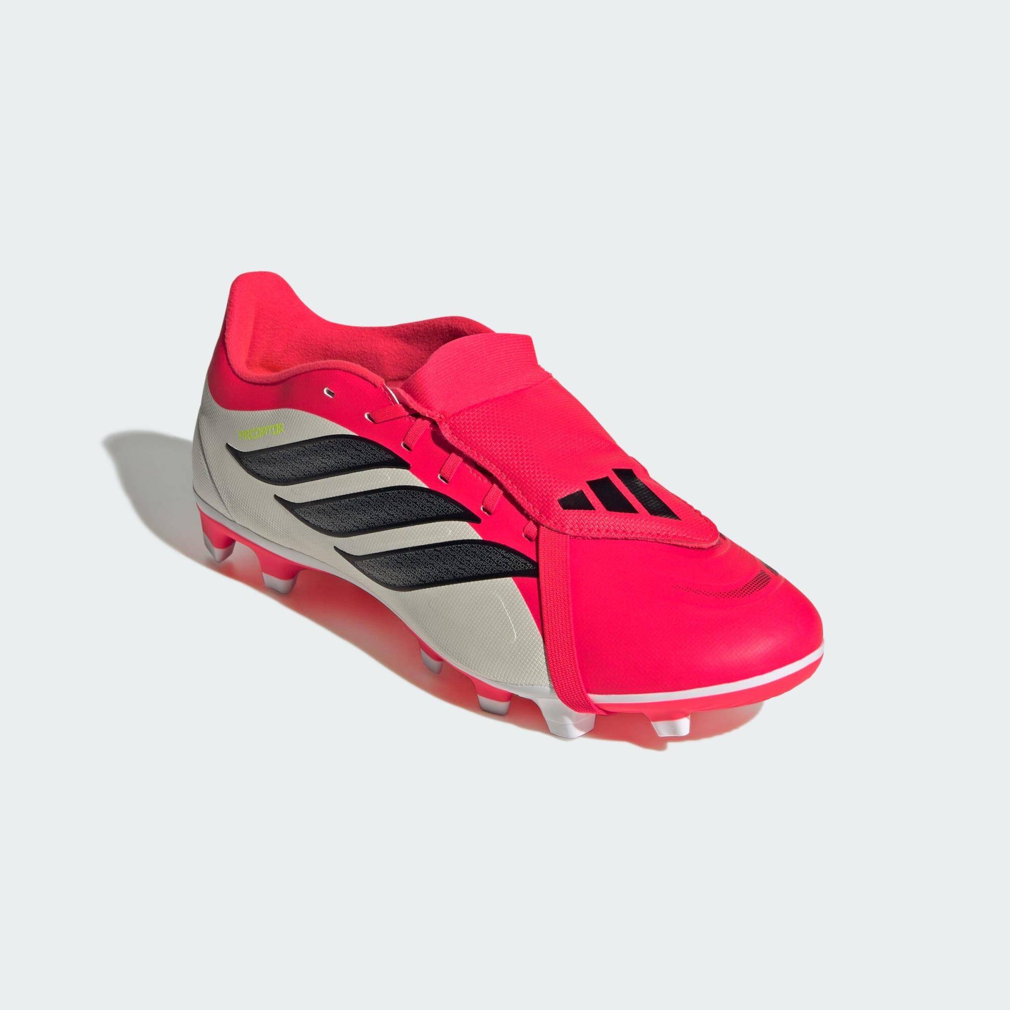 Adidas PREDATOR CLUB FT FG/MG Unisex Football Shoes Red -  4