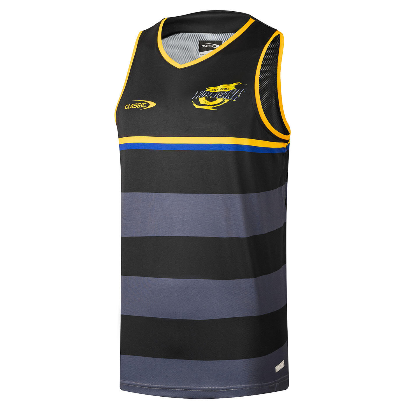 Débardeur d'entrainement Hurricanes Super Rugby Pro Training Singlet Noir 6/6