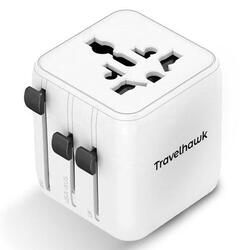 Adaptateur de voyage international universel – Noir