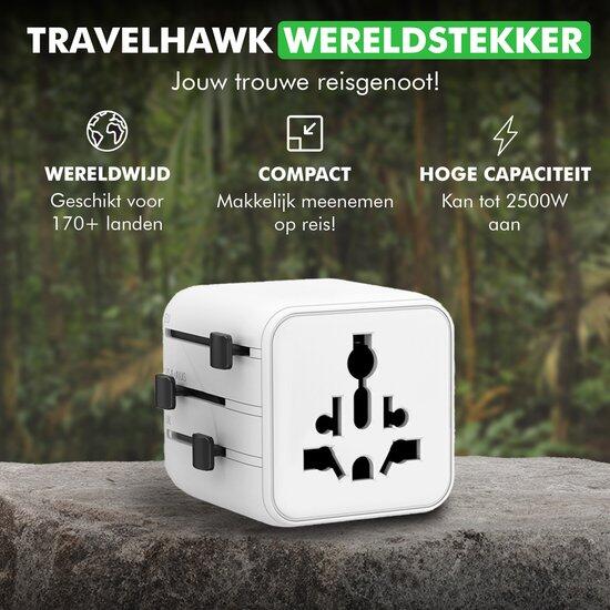 Reisestecker – England/UK-Adapter – Weiß 7/7
