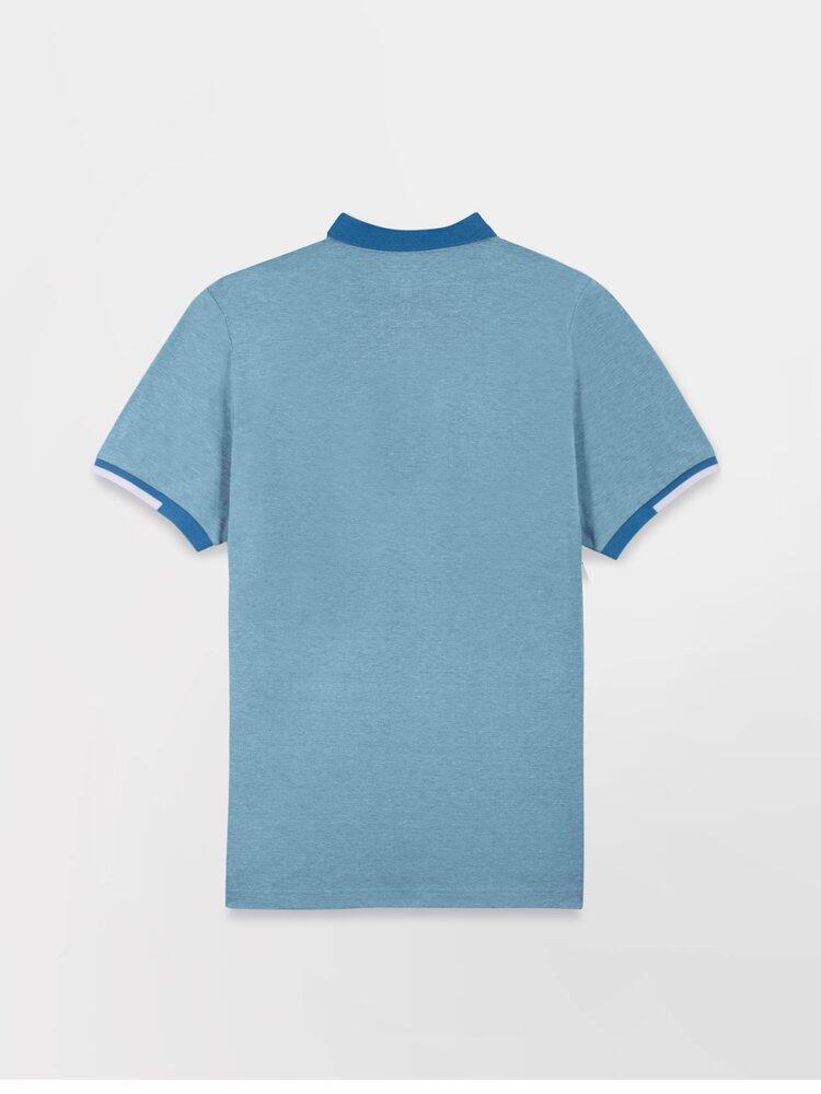 Polo manches courtes homme JERODPOL Atlantique - coupe ajustée, col polo 5/5