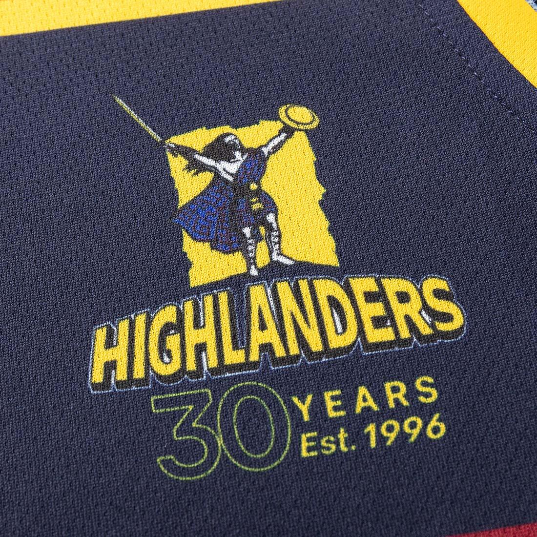 Canotta d'allenamento Highlanders Pro Training Super Rugby blu navy 5/7