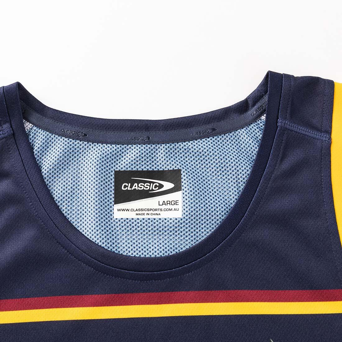 Canotta d'allenamento Highlanders Pro Training Super Rugby blu navy 6/7