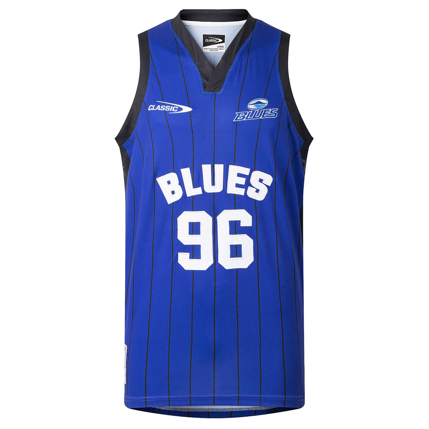 Canotta «Basketball» Supporter Blues Super Rugby Singlet - Uomo 1/7