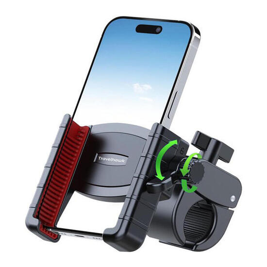 Fahrrad Handyhalter – universal – schwarz