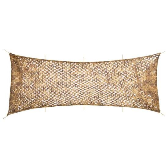Filet de camouflage VidaXL avec sac 833x297 cm sable