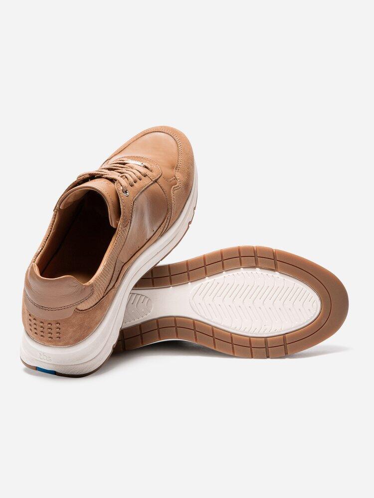 Baskets Femme BLONDIE Tan - Cuir, talon 40 mm 4/4