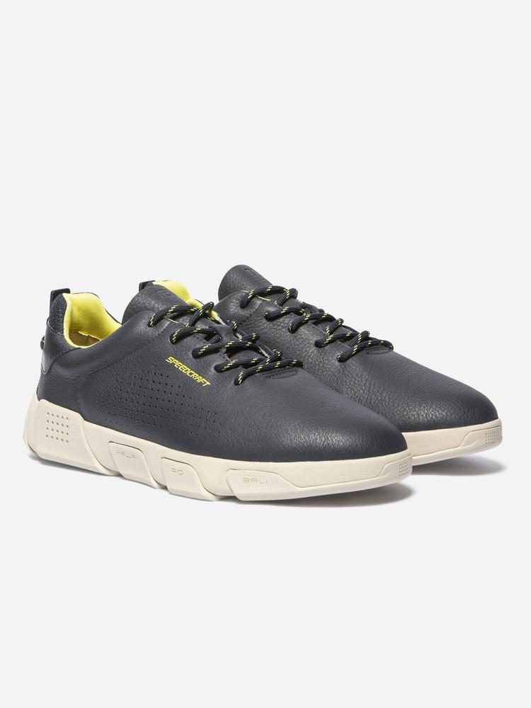 Chaussures de running homme JAZBARY navy, jaune 2/5