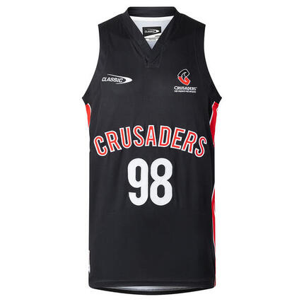 Herren "basketball" Crusaders Super Rugby Supporter Singlet