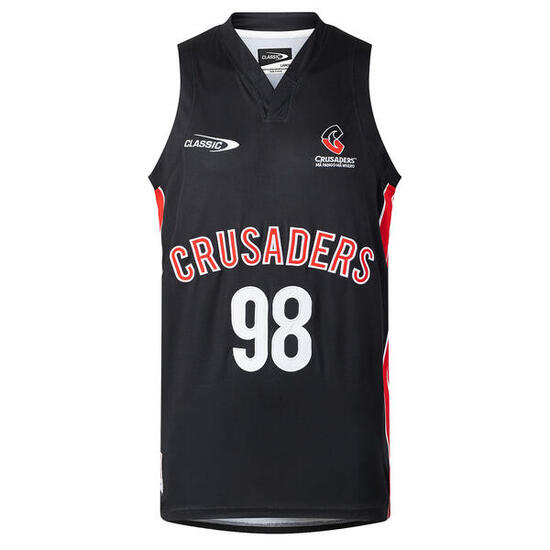 Herren "basketball" Crusaders Super Rugby Supporter Singlet