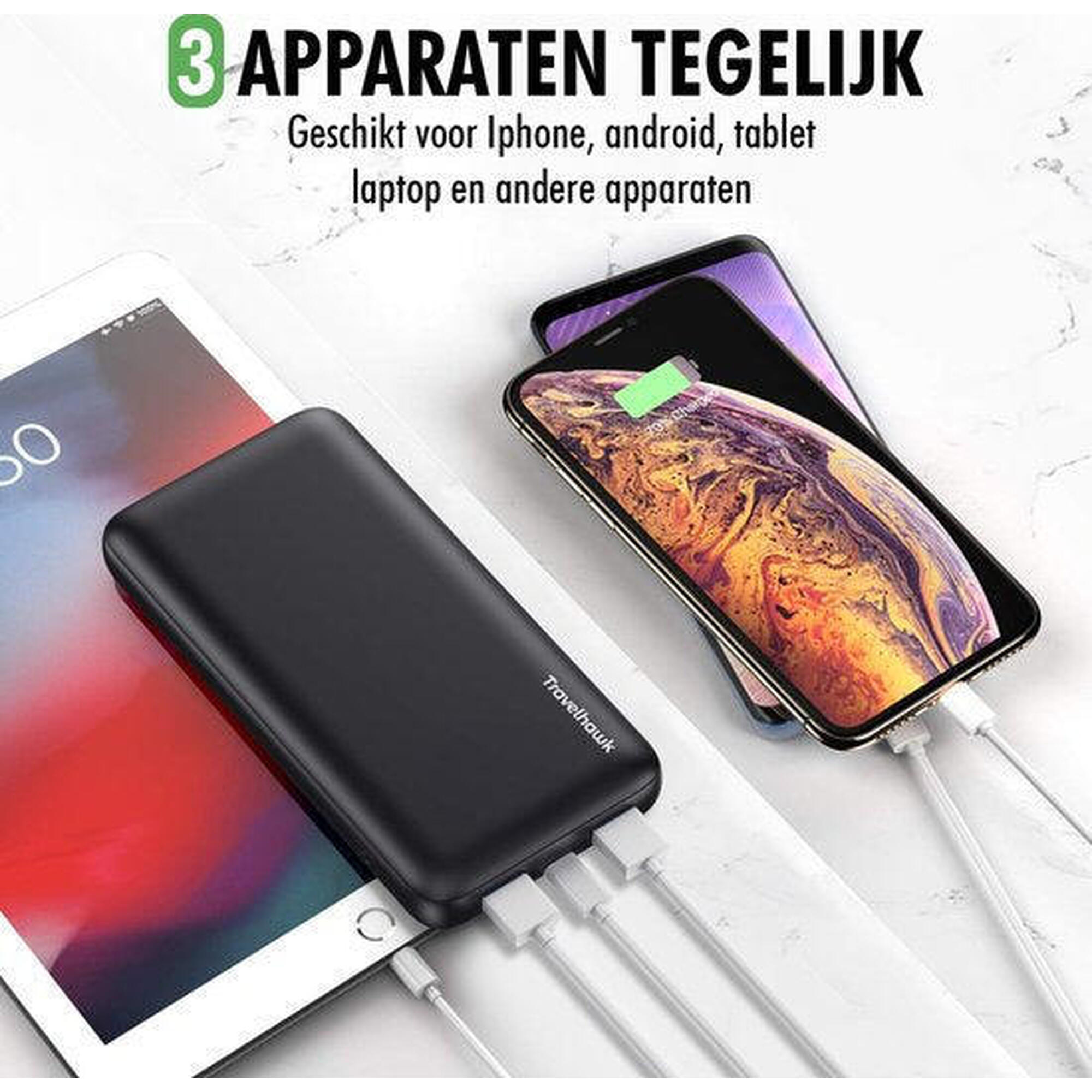 Baterie externă 10000 mAh – 22.5W – ieșire USB-C