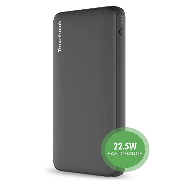 TRAVELHAWK Powerbank 10000 mAh – 22.5W – uscita USB‑C