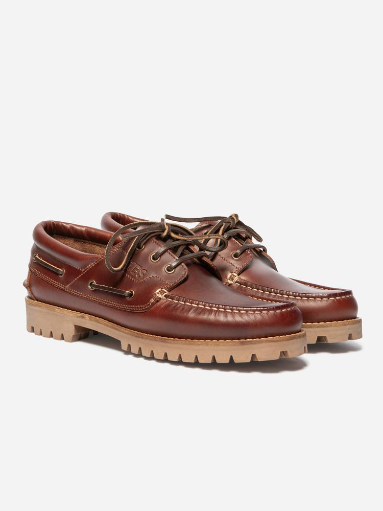 Chaussures bateau Homme RAYNOLD Acajou 2/5