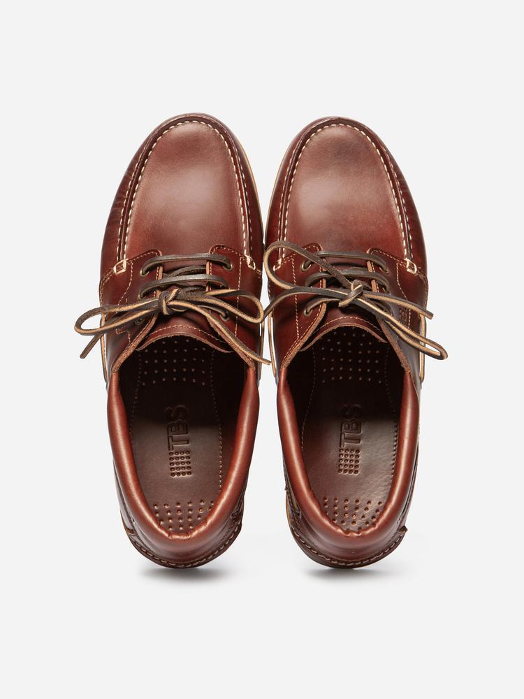 Chaussures bateau Homme RAYNOLD Acajou 3/5