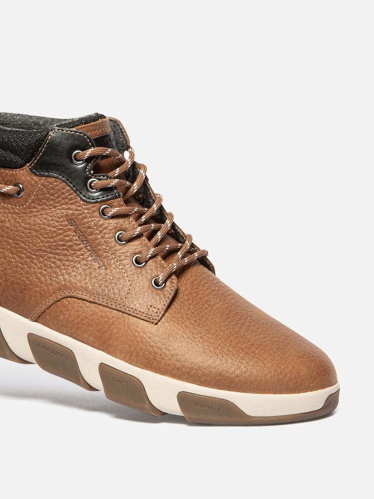 Tennis hautes Homme JAZMIDE Tan 2/5