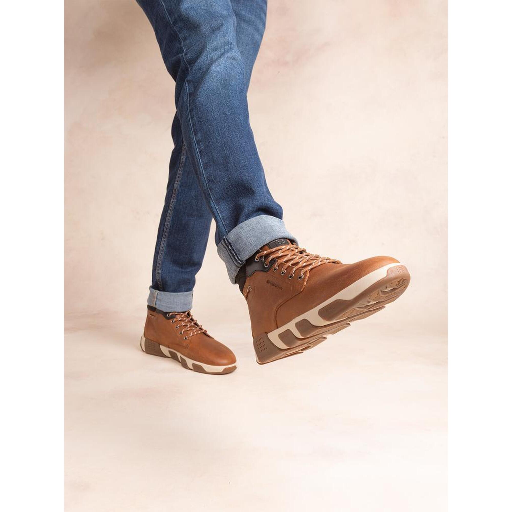 Tbs - Tennis Montantes Homme Jazmide Tan. - Baskets - Marron - Decathlon