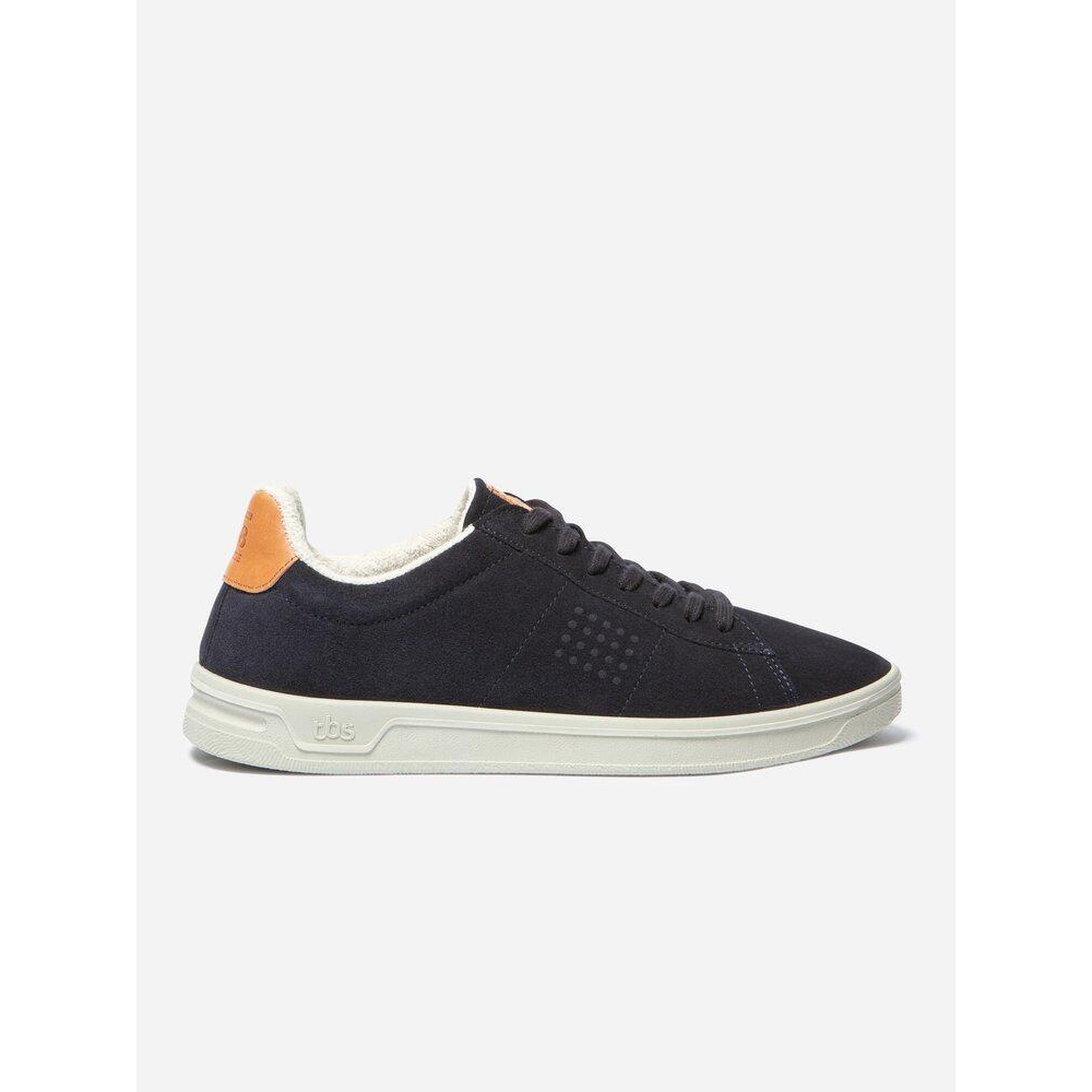 Tbs - Baskets Homme Flauber Navy Made In France - Baskets - Bleu|vert - Decathlon