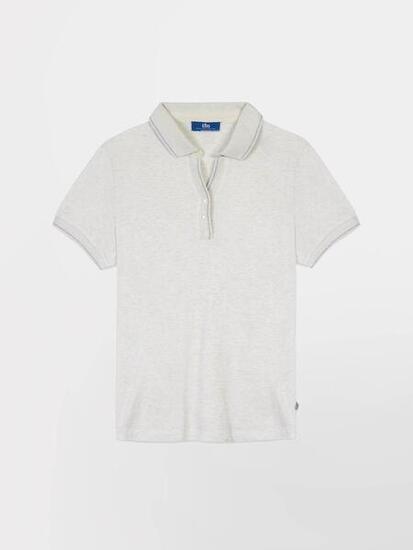 Polo manches courtes femme ADINAPOL Arctique, 98% coton